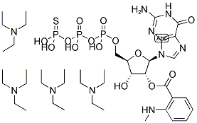 MANT-GTP-GAMMAS TRIETHYLAMMONIUM SALT Struktur