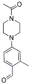 4-(4-ACETYLPIPERAZIN-1-YL)-2-METHYLBENZALDEHYDE Struktur