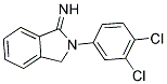 2-(3,4-DICHLORO-PHENYL)-2,3-DIHYDRO-ISOINDOL-1-YLIDENEAMINE Struktur