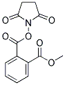 METHYL 2-[(SUCCINIMIDOOXY)CARBONYL]BENZOATE Struktur