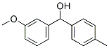 3-METHOXY-4'-METHYLBENZHYDROL Struktur