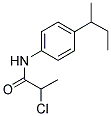 N-(4-SEC-BUTYLPHENYL)-2-CHLOROPROPANAMIDE Struktur