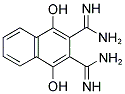 2,3-DIAMIDINO-1,4-DIHYDROXYNAPHTHALENE Struktur