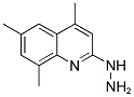 (4,6,8-TRIMETHYL-QUINOLIN-2-YL)-HYDRAZINE Struktur