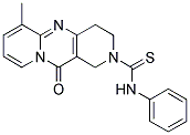 6-METHYL-11-OXO-N-PHENYL-4,11-DIHYDRO-1H-DIPYRIDO[1,2-A:4',3'-D]PYRIMIDINE-2(3H)-CARBOTHIOAMIDE Struktur