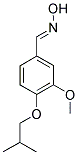 4-ISOBUTOXY-3-METHOXY-BENZALDEHYDE OXIME Struktur