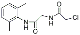 2-CHLORO-N-[2-[(2,6-DIMETHYLPHENYL)AMINO]-2-OXOETHYL]ACETAMIDE Struktur