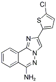 2-(5-CHLORO-THIOPHEN-2-YL)-IMIDAZO[2,1-A]PHTHALAZIN-6-YLAMINE Struktur