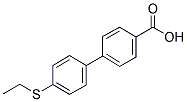 4-(4-ETHYLTHIOPHENYL)BENZOIC ACID Struktur