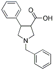 1-BENZYL-4-PHENYL-PYRROLIDINE-3-CARBOXYLIC ACID Struktur