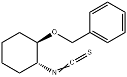 (1R,2R)-(-)-2-BENZYLOXYCYCLOHEXYL ISOTHIOCYANATE Struktur