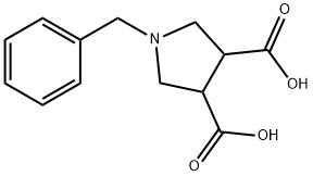 1-BENZYL-PYRROLIDINE-3,4-DICARBOXYLIC ACID Struktur