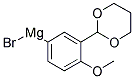 3-(1,3-DIOXAN-2-YL)-4-METHOXYPHENYLMAGNESIUM BROMIDE Struktur