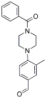 4-(4-BENZOYLPIPERAZIN-1-YL)-3-METHYLBENZALDEHYDE Struktur