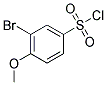 3-BROMO-4-METHOXY-BENZENESULFONYL CHLORIDE Struktur