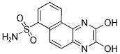 2,3-DIHYDROXY-7-SULPHAMOYL-BENZO[F]QUINOXALINE Struktur