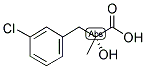 (R)-2-HYDROXY-2-METHYL(3-CHLOROBENZENE)PROPANOIC ACID Struktur