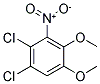 1,2-DICHLORO-4,5-DIMETHOXY-3-NITROBENZENE Struktur