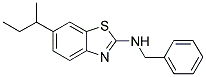 N-BENZYL-6-SEC-BUTYL-1,3-BENZOTHIAZOL-2-AMINE Struktur