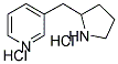 3-PYRROLIDIN-2-YLMETHYLPYRIDINE DIHYDROCHLORIDE Struktur