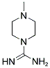 4-METHYL-PIPERAZINE-1-CARBOXAMIDINE Struktur