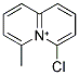 4-CHLORO-6-METHYLQUINOLIZINIUM Struktur