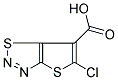 5-CHLOROTHIENO[2,3-D][1,2,3]THIADIAZOLE-6-CARBOXYLIC ACID Struktur