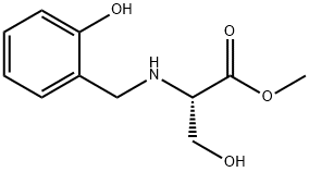 N-2-HYDROXYBENZYL-L-SERINE METHYL ESTER Struktur