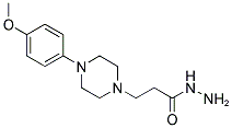 3-[4-(4-METHOXYPHENYL)PIPERAZIN-1-YL]PROPANOHYDRAZIDE Struktur