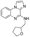 N-(TETRAHYDROFURAN-2-YLMETHYL)IMIDAZO[1,2-A]QUINOXALIN-4-AMINE Struktur