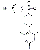 4-[(4-MESITYLPIPERAZIN-1-YL)SULFONYL]ANILINE Struktur