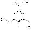 3,5-BIS-CHLOROMETHYL-4-METHYL-BENZOIC ACID Struktur