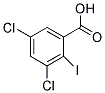 3,5-DICHLORO-2-IODO-BENZOIC ACID Struktur