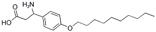 3-AMINO-3-(4-DECYLOXY-PHENYL)-PROPIONIC ACID Struktur