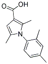 1-(2,4-DIMETHYLPHENYL)-2,5-DIMETHYL-1H-PYRROLE-3-CARBOXYLIC ACID Struktur