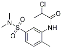 2-CHLORO-N-[5-[(DIMETHYLAMINO)SULFONYL]-2-METHYLPHENYL]PROPANAMIDE Struktur