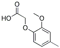 (2-METHOXY-4-METHYL-PHENOXY)-ACETIC ACID Struktur