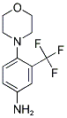 4-(4-MORPHOLINYL)-3-(TRIFLUOROMETHYL)BENZENAMINE Struktur