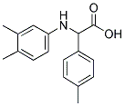 (3,4-DIMETHYL-PHENYLAMINO)-P-TOLYL-ACETIC ACID Struktur