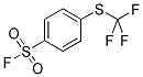 4-(TRIFLUOROMETHYLTHIO)BENZENESULPHONYL FLUORIDE Struktur