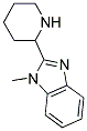 1-METHYL-2-PIPERIDIN-2-YL-1H-BENZOIMIDAZOLE Struktur