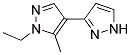 1'-ETHYL-5'-METHYL-1H,1'H-[3,4']BIPYRAZOLYL Struktur