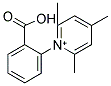 1-(2-CARBOXYPHENYL)-2,4,6-TRIMETHYLPYRIDINIUM Struktur