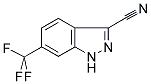 3-CYANO-6-TRIFLUOROMETHYLINDAZOLE Struktur