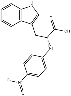 (R)-N-(4-NITROPHENYL)-TRYPTOPHAN Struktur