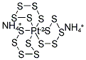 AMMONIUM TRIS(PENTASULFIDO)PLATINATE(IV) Struktur