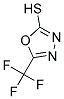 5-(TRIFLUOROMETHYL)-1,3,4-OXADIAZOL-2-YL HYDROSULFIDE Struktur