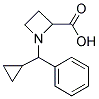 1-[CYCLOPROPYL(PHENYL)METHYL]-2-AZETIDINECARBOXYLIC ACID Struktur