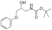 BOC-1-AMINO-3-PHENOXY-2-PROPANOL Struktur