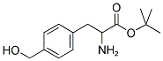 2-AMINO-3-(4-HYDROXYMETHYL-PHENYL)-PROPIONIC ACID TERT-BUTYL ESTER Struktur